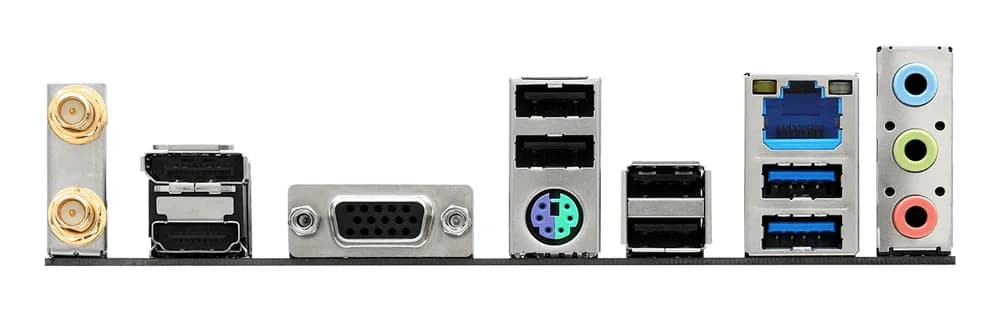 Placa de baza AsRock "H810M-X WIFI", skt. LGA 1851, chipset Intel H810, mATX, 2 x DDR5 max. 128 GB, USB 3.2 gen1 A, Type-C, 2.5 GHz Lan, 4 x SATA, 2 x M.2, PCIe 4.0, HDMI, VGA, DisplayPort, "H810M-X WIFI" — miniatură