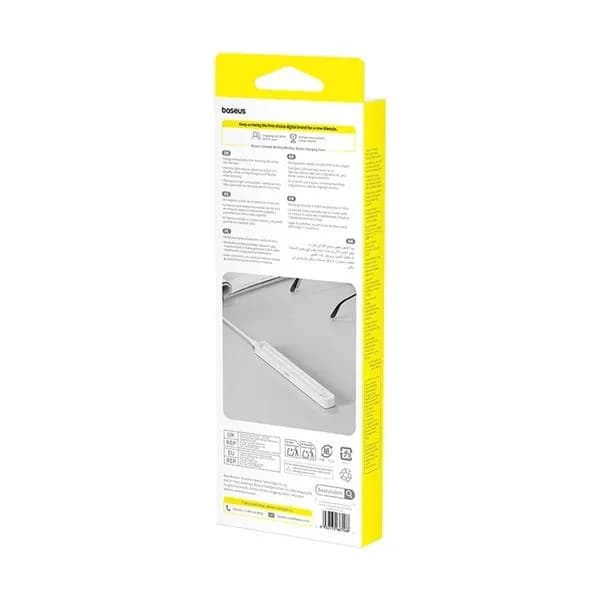 CARCASA INCARCARE STYLUS Baseus, indicator LED, incarcare Type-C, compatibil stylus wireless Baseus, alb "P80015907213-00" - 6932172687168 — miniatură