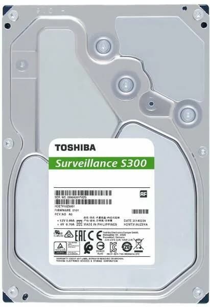 HDD TOSHIBA 6TB, 5.400 rpm, buffer 256 MB, pt supraveghere, "HDWT860UZSVA"