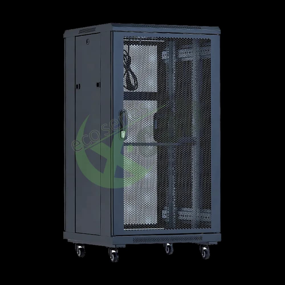 Cabinet metalic de podea 19", tip rack stand alone, 22U 600x600 mm, Eco Xcab A3 "A36622.9004"
