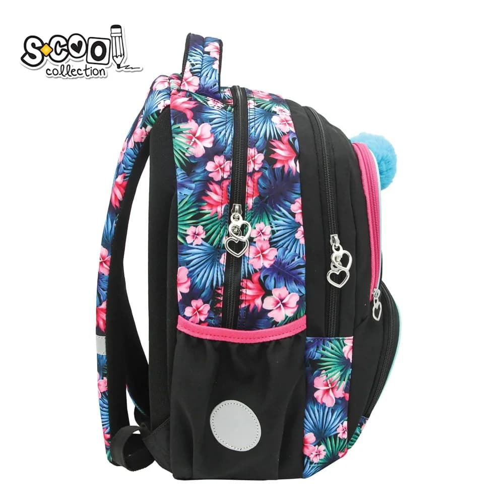 Ghiozdan ergonomic, compartiment laptop, 42x31x16 cm, GRL - S-COOL — miniatură