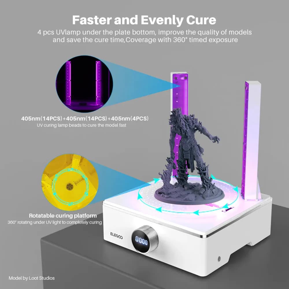 Accesoriu imprimantă 3D Elegoo Mercury XS Bundle — miniatură