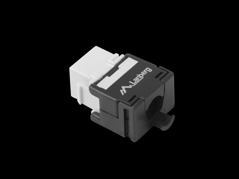 Modul Keystone fără scule RJ45LSA Cat.6A UTP 180°