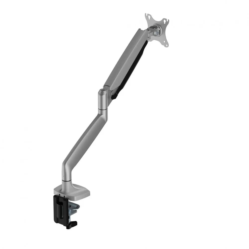 Suport monitor Serioux MM82-C012, tehnologie arc cu gaz, compatibilitate dimensiune ecran 17"-45", greutate maximă suportata: (per ecran): 1~16kg, greutate maximă suportata pentru ecran curbat (per ecran): 1 ~ 13 kg, VESA: 75x75, 100x100, inclinare: +90°~-90°, pivotare: +90°~-90° — miniatură