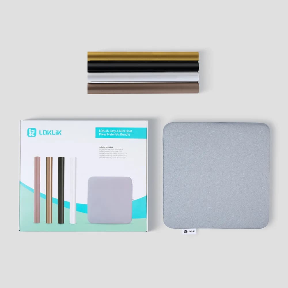 Accesoriu gravator laser LOKLiK Starter Pack pentru Mini & Easy Heat Press — miniatură