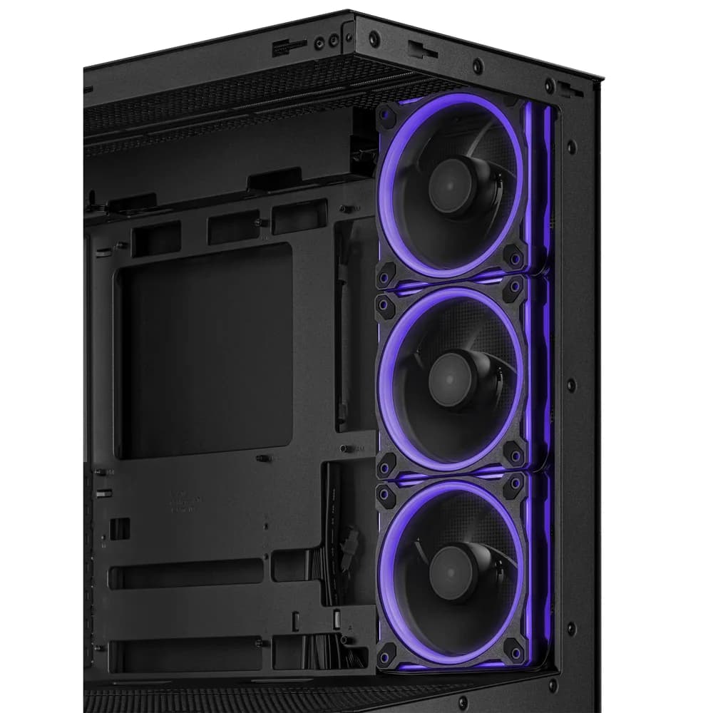 Carcasa ASUS A31 PLUS TG ARGB, Tempered Glass, Middle Tower (Negru) "90DC00R0-B19000" — miniatură