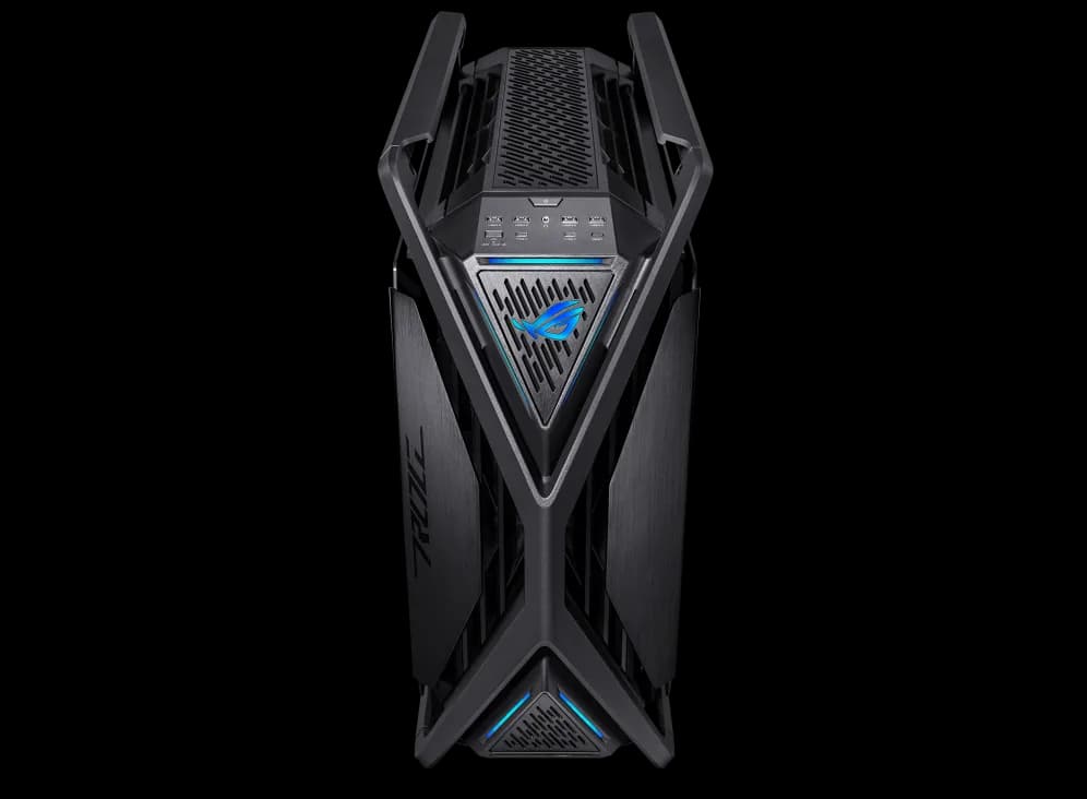 Carcasa ASUS ROG HYPERION GR701, RGB, Full Tower, Black — miniatură