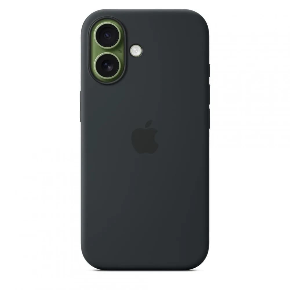 iPhone 17 Silicone Case with MagSafe - Black — miniatură