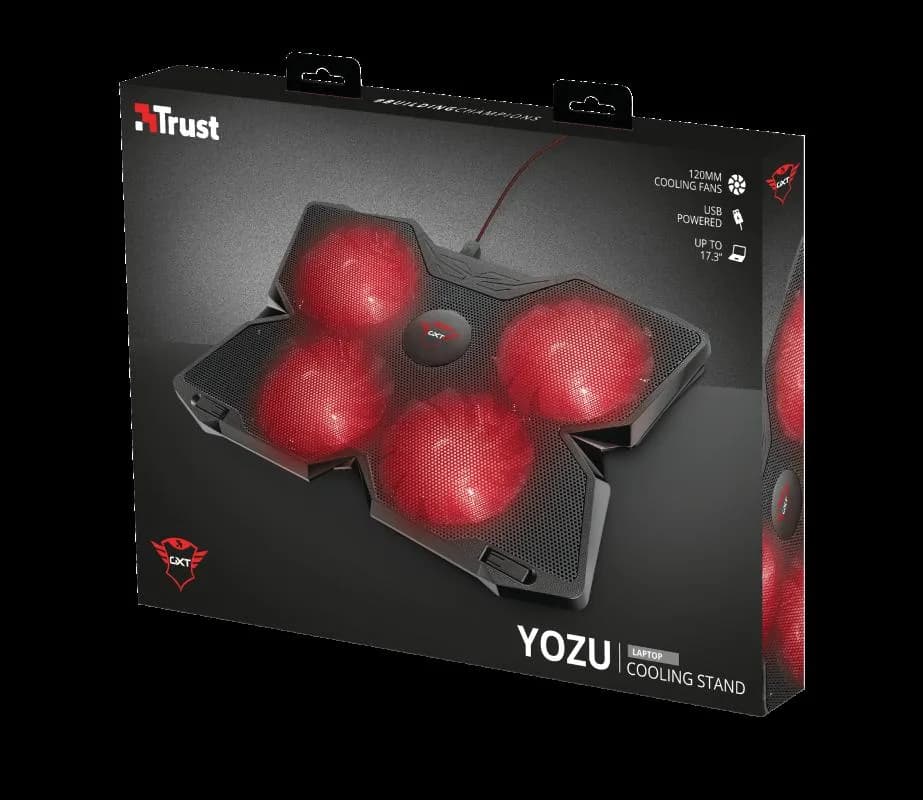 Stand racire Laptop Trust GXT 278 Yozu, negru — miniatură
