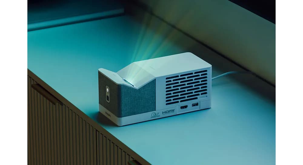 Screeneo Philips UL5 Smart 550, 1080pWi-Fi 2.4GHz + 5GHz, Bluetooth 4.2, Alb "S-UL5" — miniatură