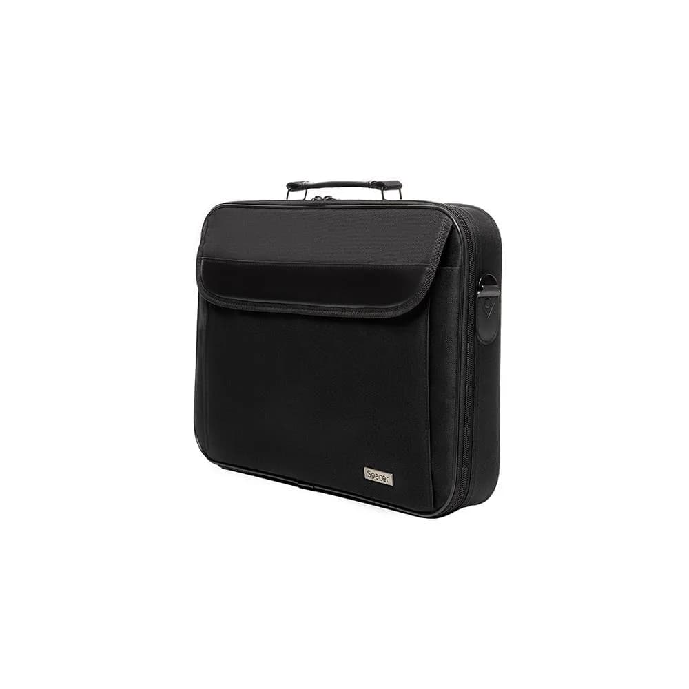 Geanta laptop SPACER Fritz, Negru — miniatură