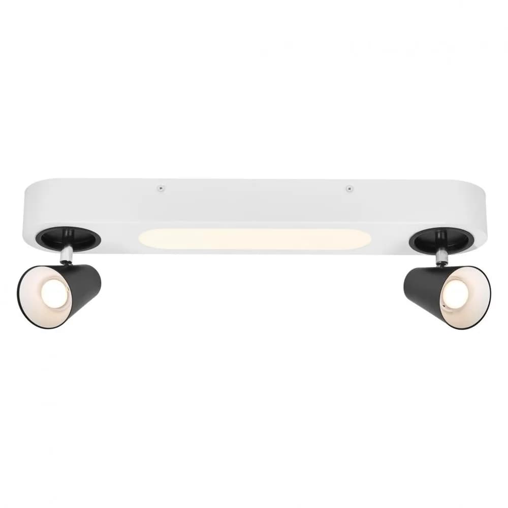Spot LED dublu ajustabil Ledvance DECOR NEPTUNE, 20W, 1630 lm, lumina calda (3000K), IP20, 508mm, Alb, clasa energetica F — miniatură
