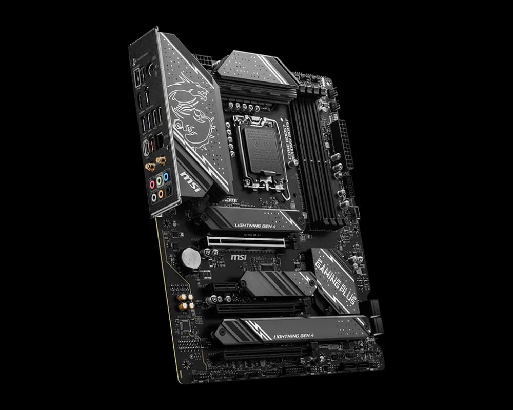 MSI Z790 GAMING PLUS WIFI , LGA 1700, INTEL Z790, 4xDDR5, DDR4 up to 7200+(OC)MHz, 3.0 x16 slot, 4x M.2 slots, 1x USB 3.2 Gen 2 (Type-C), 4x USB 3.2 Gen 1, 1x HDMI, ATX, 3y "Z790_GAMING_PLUS_WIFI" — miniatură