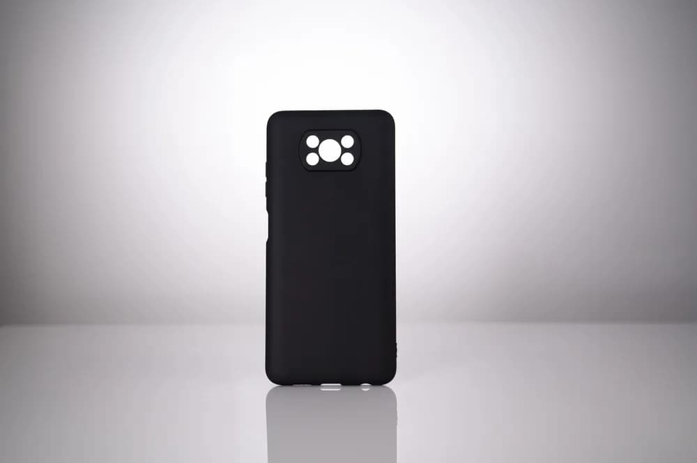 Husa Xiaomi Pocophone X3 Pro 5G Spacer, negru, grosime 1.5mm, material flexibil TPU "SPPC-XI-PC-X3P5G-TPU" — miniatură