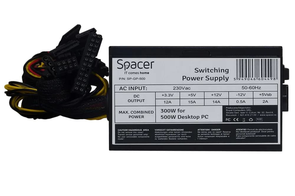 Sursa Spacer GP-500, 300W — miniatură