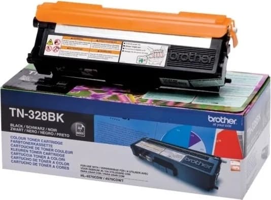Toner Original Brother Black, TN328BK, pentru HL-4570|MFC-9970|9270, 6K,"TN328BK"