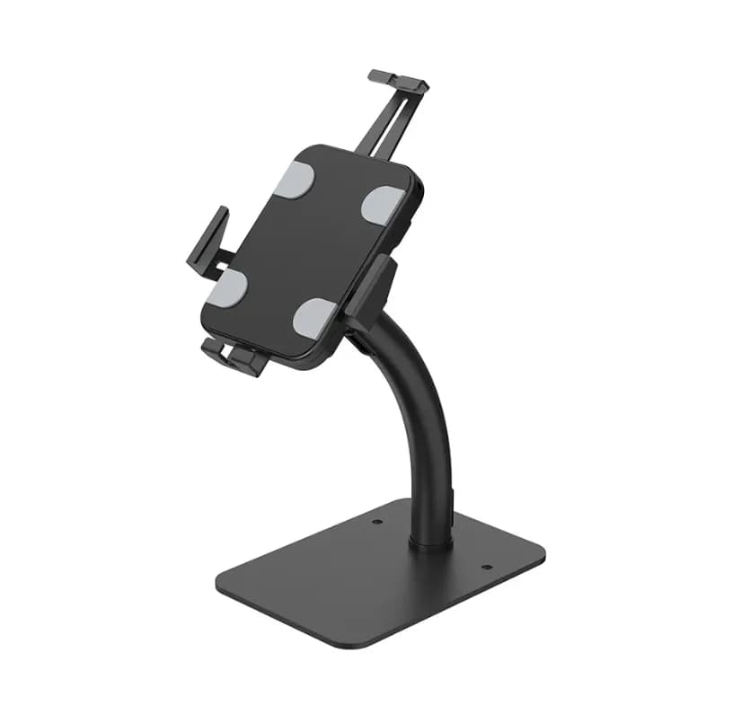 Suport de tableta Neomounts by Newstar DS15-625BL1, diagonala maxima 11", greutate maxima 1kg, tilt +20°, -110°, rotate 360°, reglare manuala, negru — miniatură