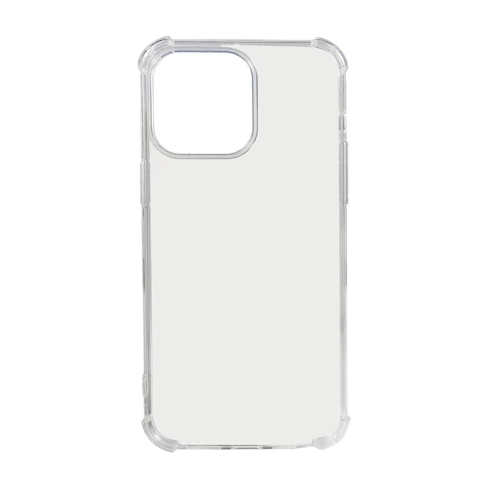 Husa Iphone 14 Pro Max Spacer, grosime 1.5mm, protectie suplimentara antisoc la colturi, material flexibil TPU, transparenta "SPPC-AP-IP14PM-CLR" — miniatură