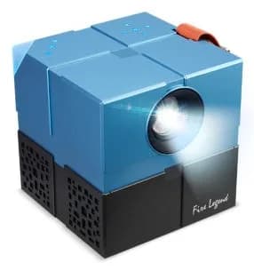 PROJECTOR ACER Aopen QH12a, HD 1280* 720, 5500 lumeni, 1.000:1 contrast ratio, 16:9, 4:3, 1x HDMI, 1x USB, audio out, 0.950 kg, culoare albastru/negru — miniatură
