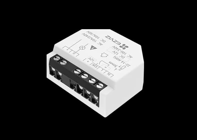 KIT SMART HOME Ezviz T35WD pentru controlul Iluminatului, Wi-Fi Relay 2.4GHz, conectivitate: Wi-Fi 6, BLE, 2.4 GHz, IEEE802.11b, 802.11g, 802.11n, raza: 200m (spatiu deschis), allimentare: 100-240 VAC, 50 –60 Hz / 12VDC, dimensiuni 38.4 × 43.8 × 18.5mm, greutate: 26.5g,
