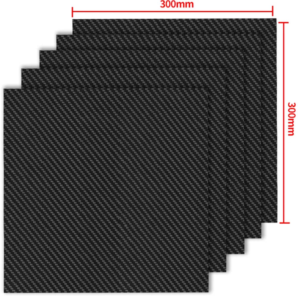 Accesoriu imprimantă 3D TwoTrees Carbon fiber board (1 piece) (210106263) — miniatură