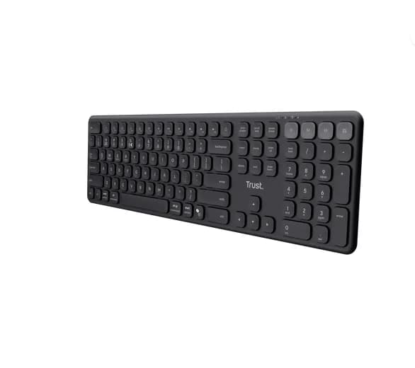Tastatura Trust Vaiya, Wireless, negru