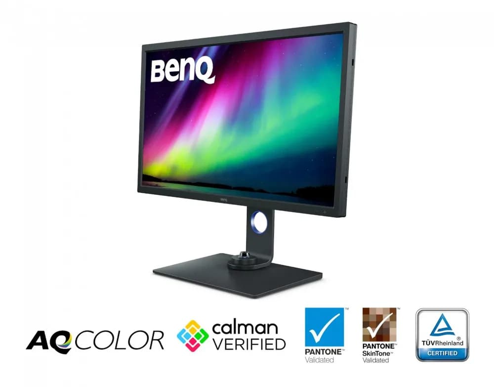 Monitor Consumer BenQ SW321C, 31.2", 3840 x 2160 pixeli, Grey