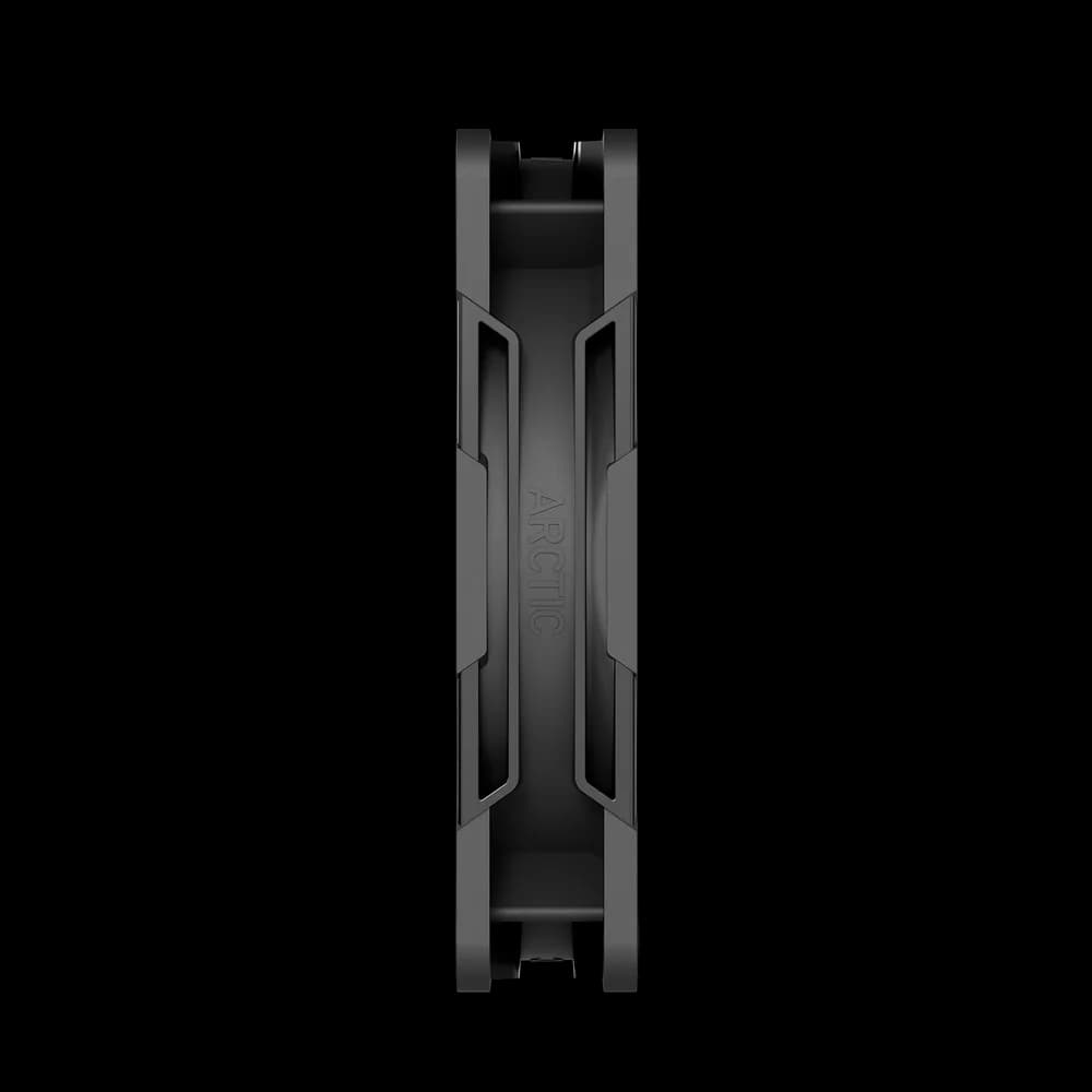 Set 5 ventilatoare Arctic "P12 Pro LN - 5 Pack", 120mm, 450 - 2000 RPM, FDB, 49 cfm, 4-Pin Fan Plug, negru, "ACFAN00349A" — miniatură