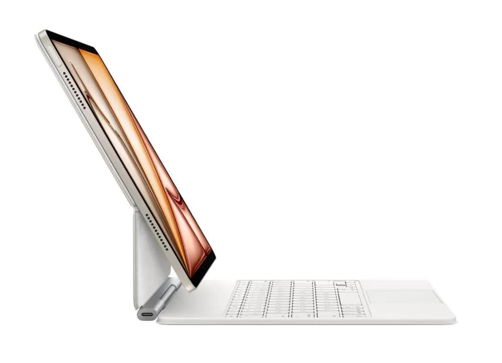 Apple Magic Keyboard for iPad Air 13-inch (M3) - Romanian - White — miniatură