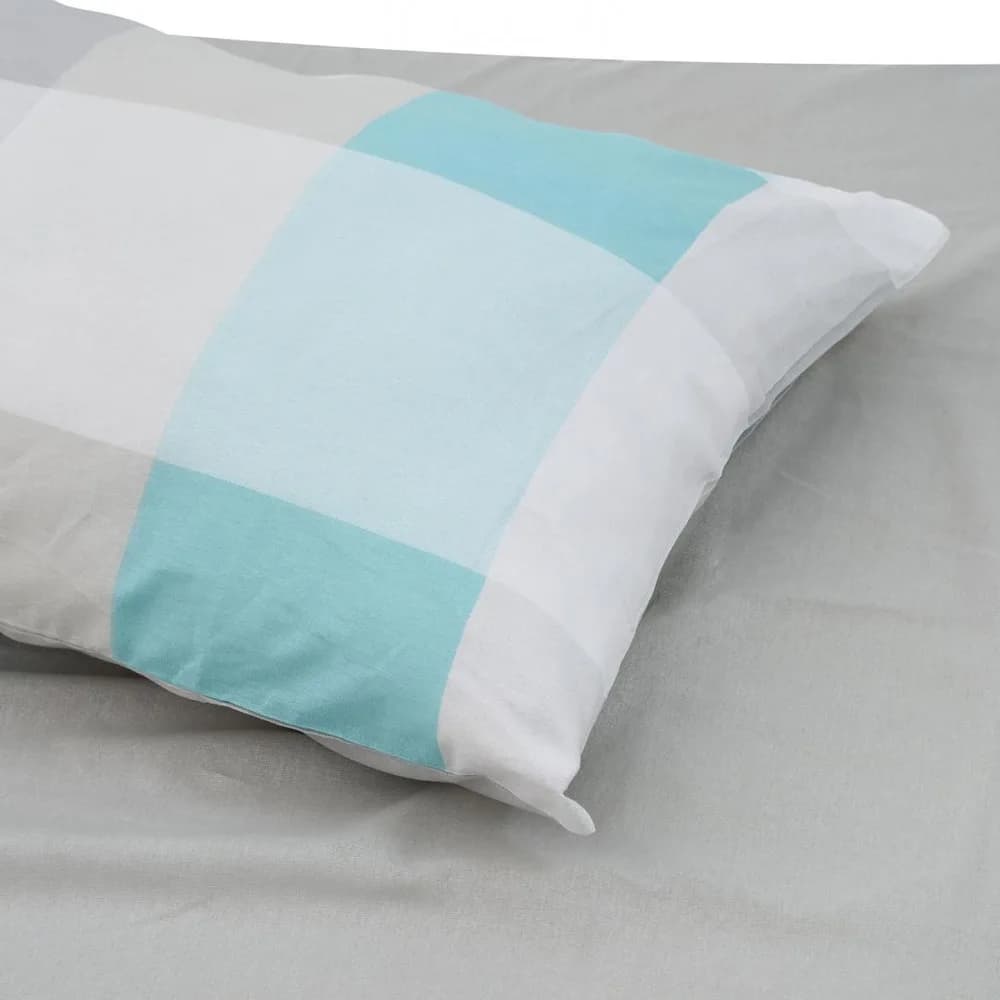Set de pat king size bumbac,92gsm,Square — miniatură