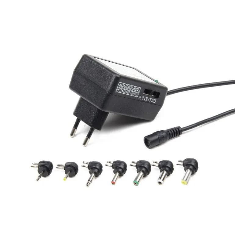 ALIMENTATOR retea 220V GEMBIRD, 7 conectori circulari, 12 W, "EG-MC-008"