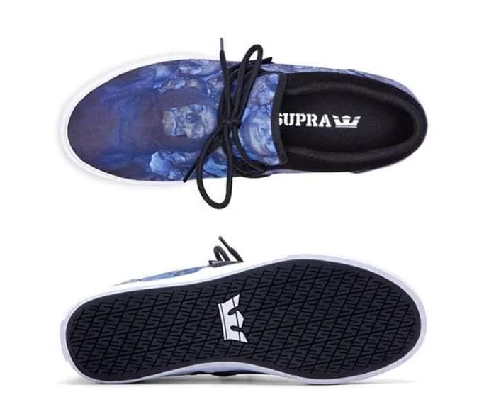 INCALTAMINTE SUPRA CUBA BLUE LEVITAS PRINT-WHITE, 44.5 — miniatură