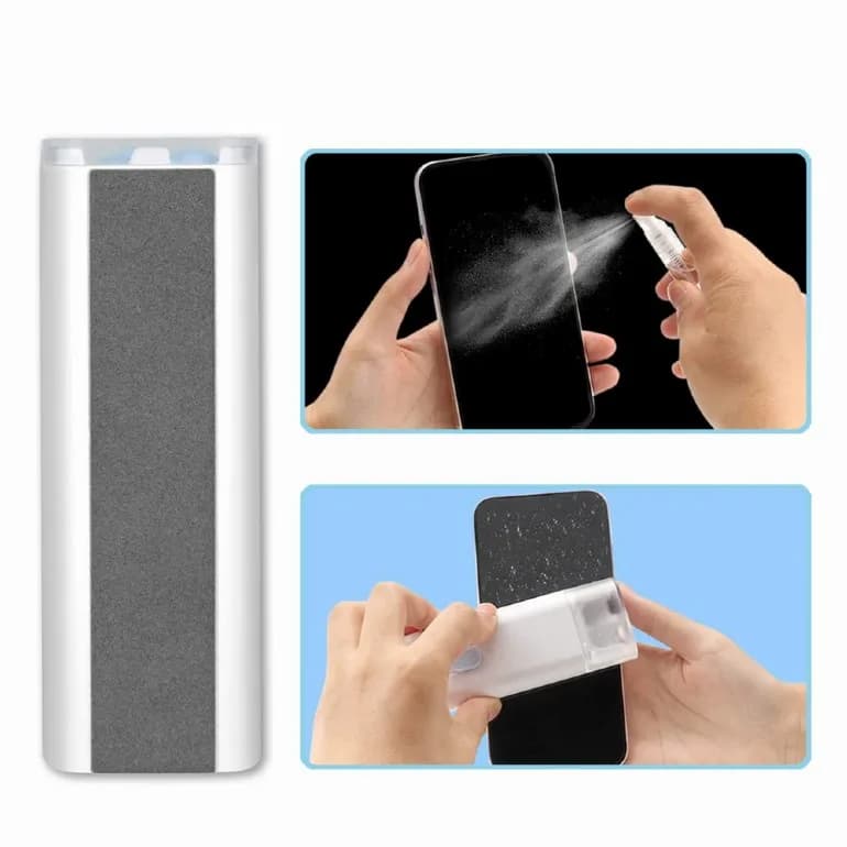KIT curatare universal 7-in-1 GEMBIRD, 1 solutie curatare, pensula, servetel microfibra, extractor taste, burete, perie, instr. cu varf de silicon pt. curatare casti, "CK-LCD-07" — miniatură