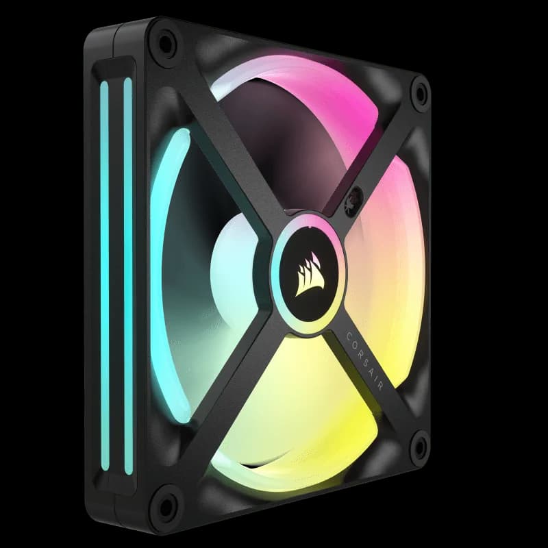 SET 2 ventilatoare Corsair, 140 mm 2000 rpm, LED RGB, "CO-9051004-WW" — miniatură