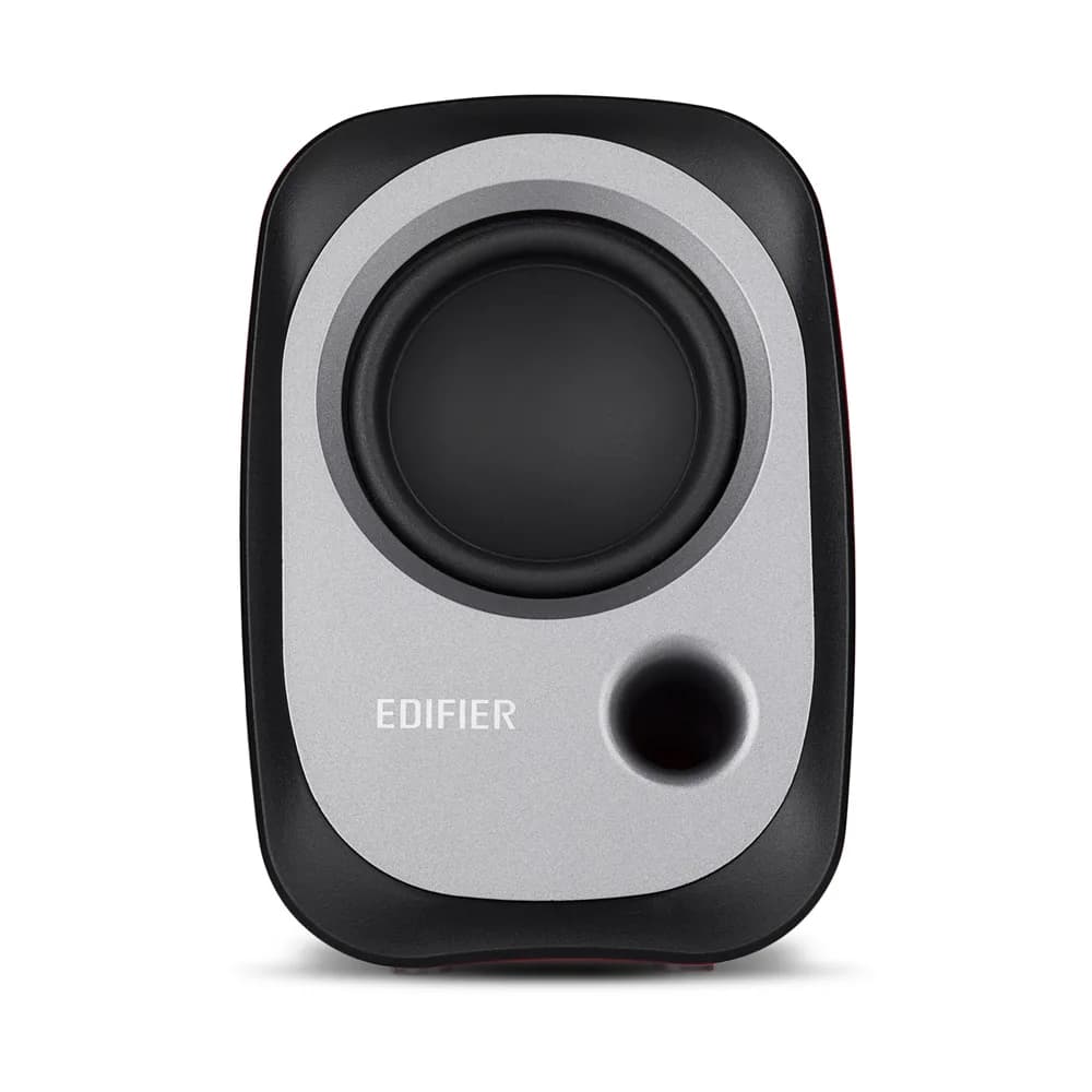 BOXE EDIFIER 2.0, RMS: 4W (2 x 2W), bass reflex port, USB power, red, "R12U-RD" — miniatură