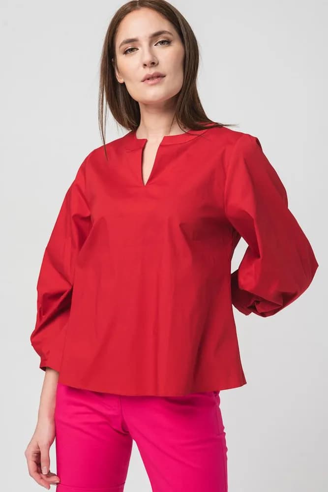 CAMASA CASUAL FEMEI RED S — miniatură