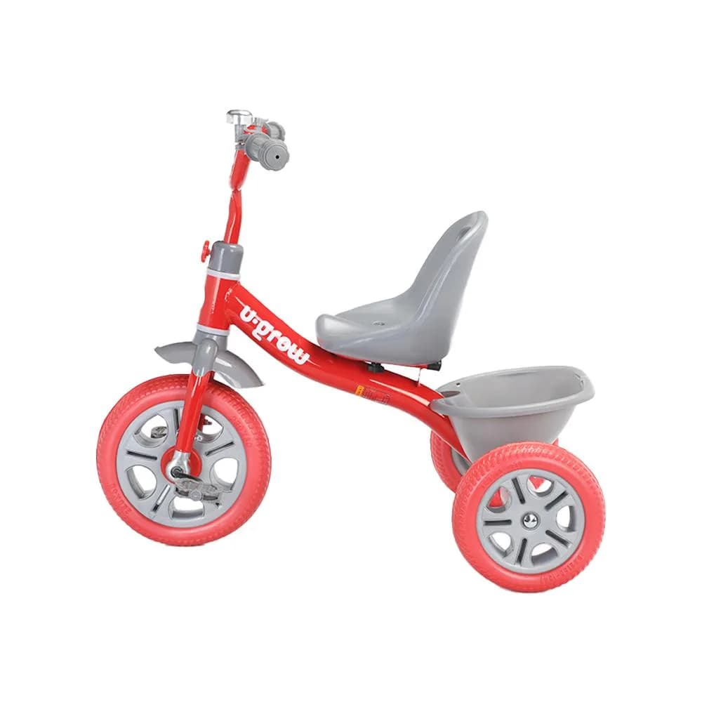 Tricicleta cu pedale, rosie, U-Grow — miniatură