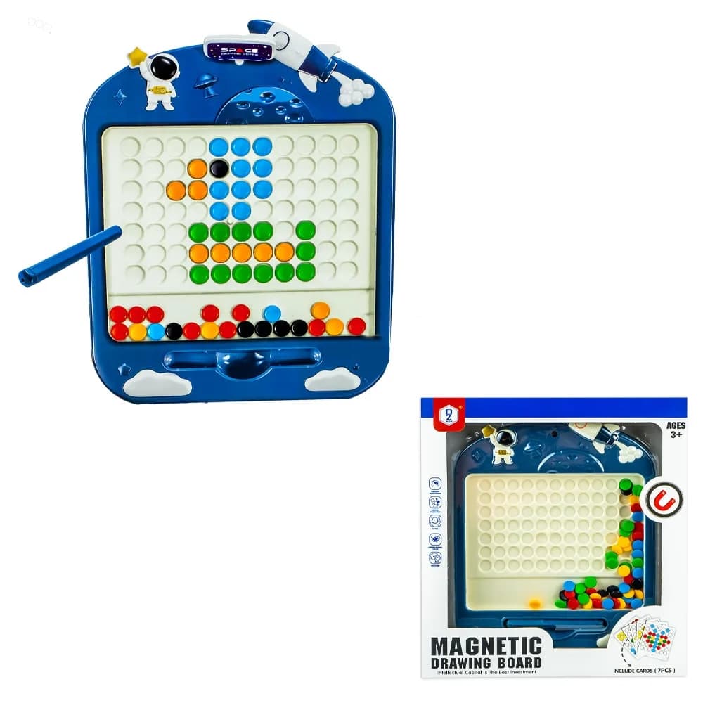 Jocul Pionezelor magnetic, 20x24x2.5 cm