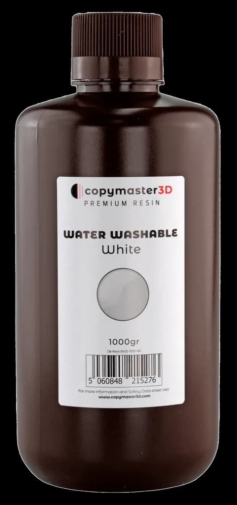 Rășină 3D Copymaster3D Water Washable UV – 1 kg – White