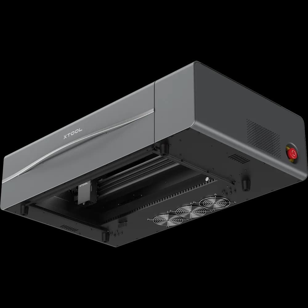 Gravator laser xTool P2S 55 W – CO2 Desktop Class 4 (P1030634+P5010199+P5010239+P5010457) — miniatură