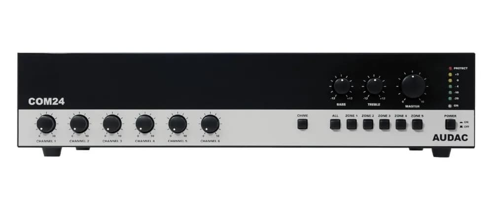Amplificator 120W AUDAC COM12MK2 - 100V versiunea Mk2