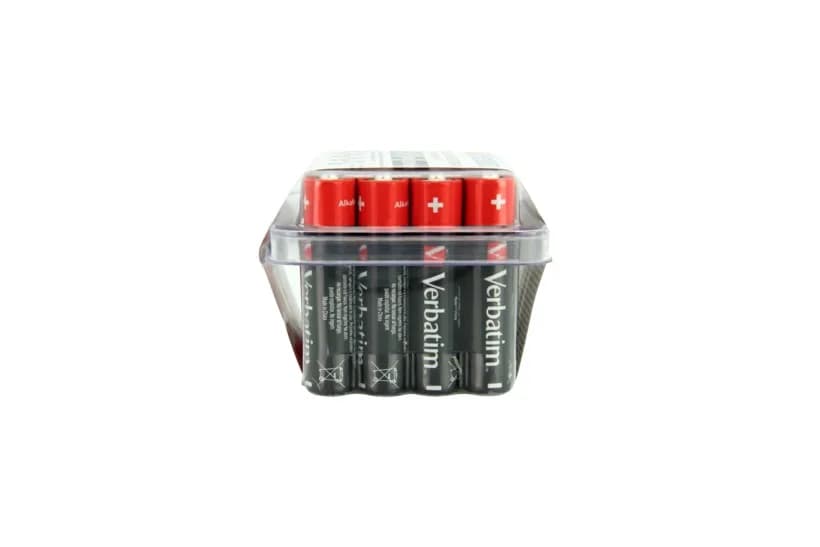 BATERIE VERBATIM AAA (R3), 1.5V alcalina, 24 buc., "49504" — miniatură