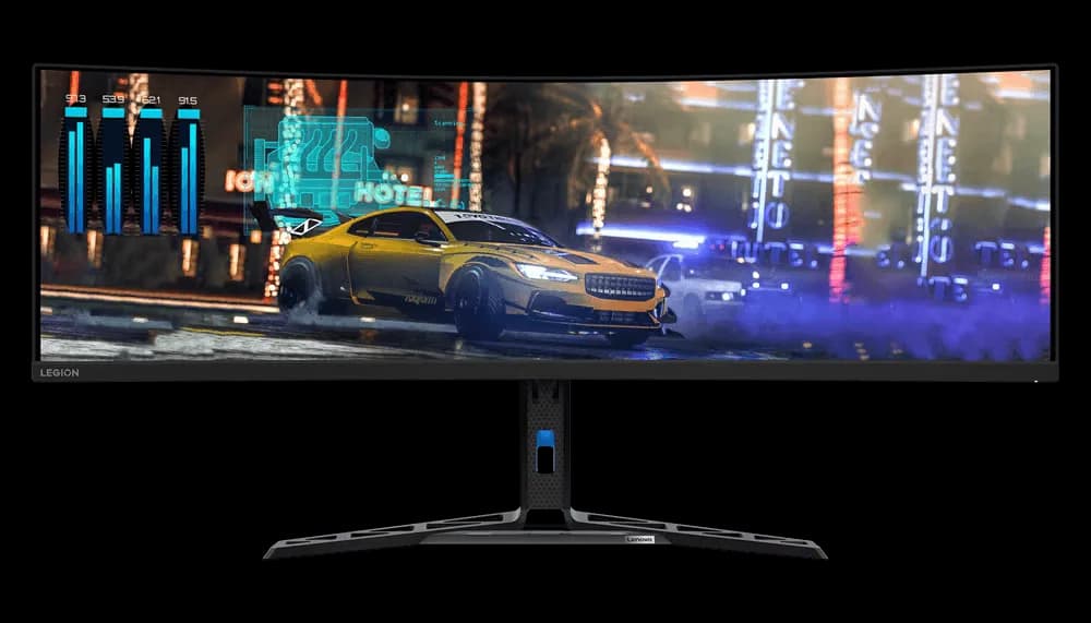 Monitor Gaming Lenovo Legion R45w-30, 44.5", 5120 x 1440 pixeli, Black