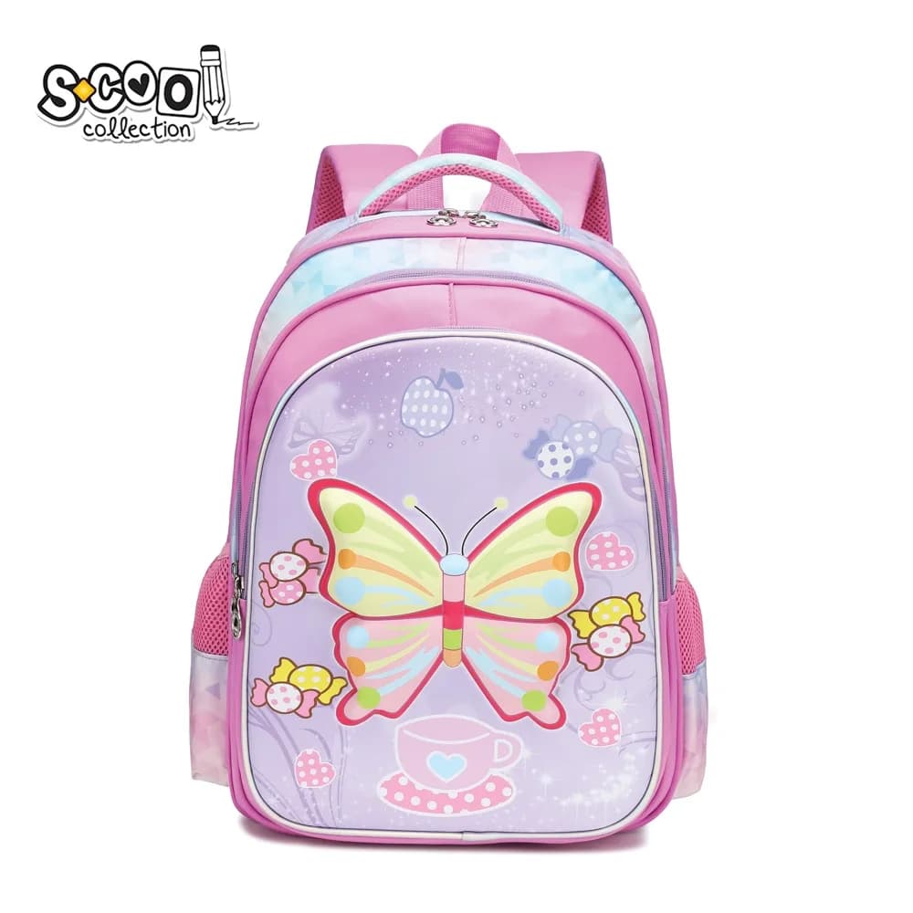 Ghiozdan 3D, 41x31x24 cm, BUTTERFLY - S-COOL