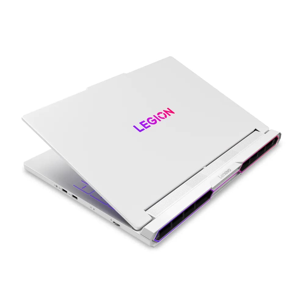 Gaming 16 Legion Pro 7 16IAX10H, WQXGA OLED 240Hz G-Sync, Procesor Intel® CoreTM Ultra 9 290HX Plus, 32GB DDR5 CSODIMM, 1TB SSD, GeForce RTX 5080 16GB, No OS, Glacier White, 3Yr Onsite Premium Care "83F500R9RM" — miniatură