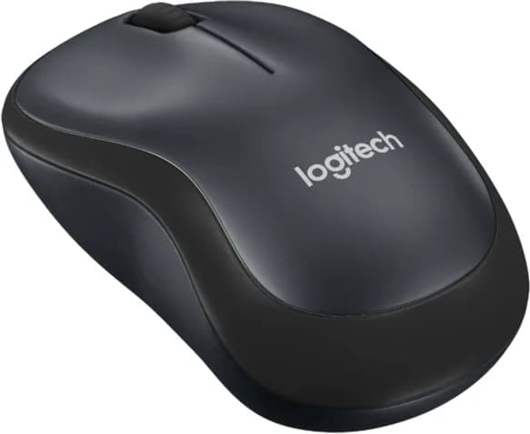 MOUSE LOGITECH, "M220 Silent", PC sau NB, wireless, 2.4GHz, optic, 1000 dpi, butoane/scroll 3/1, negru, 45504994 "910-004878" — miniatură