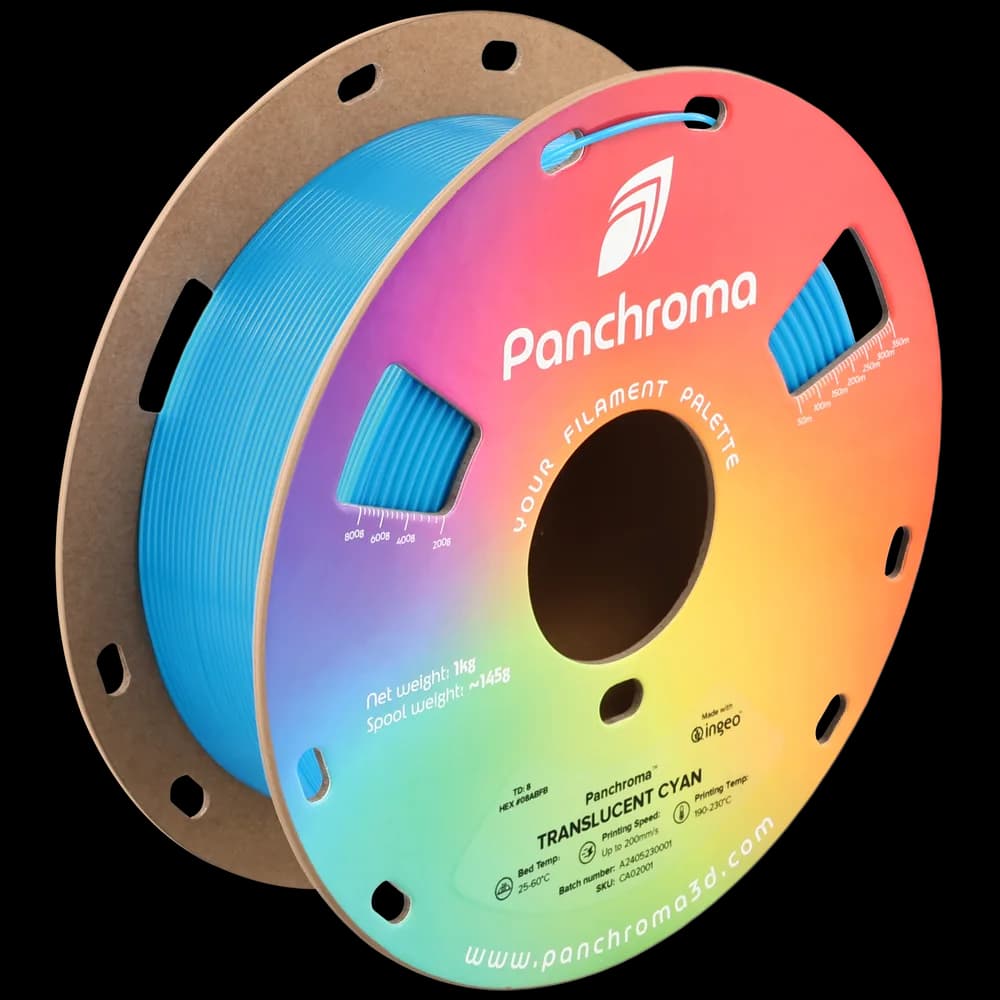 Filament Polymaker Panchroma PLA Translucent (CA02004) — miniatură