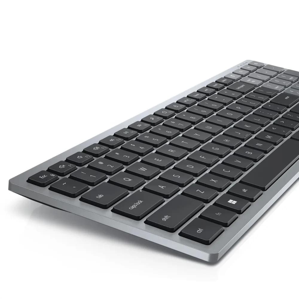 Tastatura Wireless DELL KB740, Fara fir, Gri