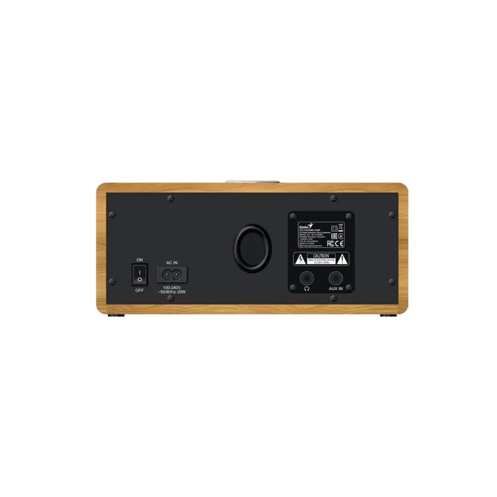 BOXA cu fir Genius "SP-HF505BT" 20W RMS, Bluetooth 5.3, AUX in, Jack 3.5mm, pine wood, "31730056401" - 4710268262664 — miniatură
