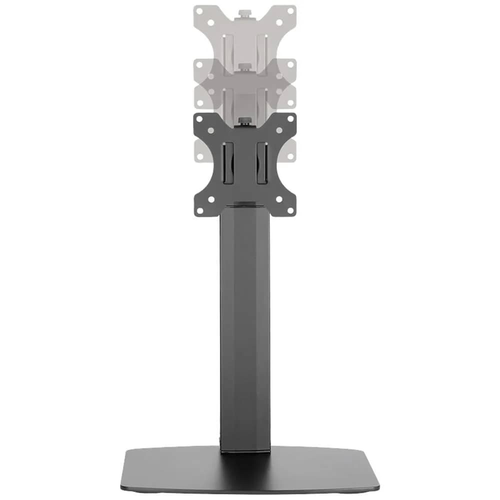 Suport monitor de birou Neomounts FPMA-D865BLACK; pentru display-uri cu diagonale 10"-32", sistem de prindere VESA 75x75~100x100, greutate maxima suportata 7kg, full motion, tilt +20°, swivel +90°, rotate +360°; gas spring; culoare negru.